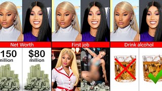 Nicki Minaj vs Cardi B Comparison [upl. by Alban806]