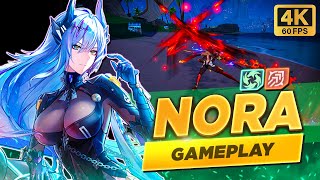 Tower of Fantasy Nora SSR Gameplay 4K Showcase [upl. by Wendall]