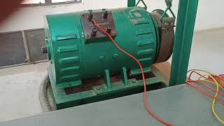 Load test on DC shunt motor Demo [upl. by Gibbons]