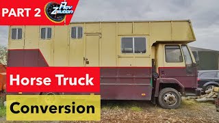 Horsebox Camper Conversion  Part 2 [upl. by Nelloc]