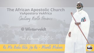 The African Apostolic Church Chorus  Ke Mo Neile Pelo Ya Ka [upl. by Leihcar]