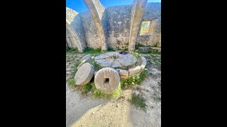 Olive Oil Mill at Greek Orthodox Monastery in Crete [upl. by Menon]