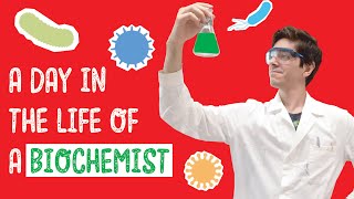 A Day in The Life of a Biochemist  Vlog  4 [upl. by Aerbua513]