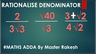 Mastering Rationalizing Denominators for Maths Olympiad [upl. by Essile466]