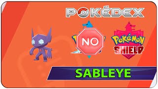 How to Catch Sableye  294 Pokemon Shield  Galar Pokedex [upl. by Moffat]