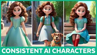 How To Create Consistent AI Characters in Seconds 🤫  Completely FREE [upl. by Anabahs]