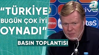 Hollanda 21 Türkiye Ronald Koeman Maç Sonu Basın Toplantısı  A Spor  Milli Maç Özel  07072024 [upl. by Ylrebmic]