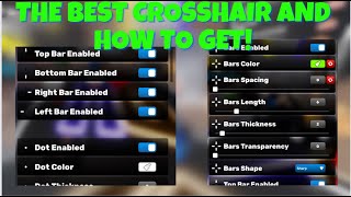 How To Get The BEST Crosshair In Roblox Rivals [upl. by Eannaj]