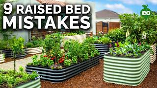 9 Beginner Raised Bed Garden Mistakes to Avoid [upl. by Walling765]