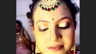 Bridal make up tutorial stepbystep for bigness [upl. by Sivam]