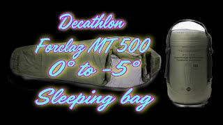 Decathlon Forclaz MT 500 0° to 5° Degree Sleeping Bag [upl. by Morey]