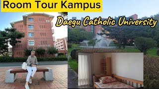 KOREA Vlog🇰🇷Room Tour Selama Tinggal Di Korea Kampus Daegu Catholic University [upl. by Ultann246]