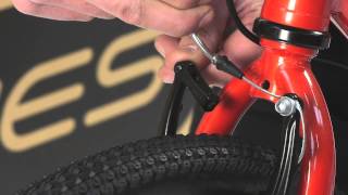 Islabikes  How to safely connect the front brake on your Beinn [upl. by Gilboa]