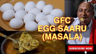 GFC ಮೊಟ್ಟೆ ಸಾರು EGG Saaru  Masala Ep  18 Tastiest Bachelors Quick Meal gfcgfchhotelgfcmasala [upl. by Lydon]