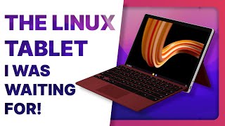Thats what a LINUX TABLET is supposed to look like FydeTab Duo [upl. by Aynwat]