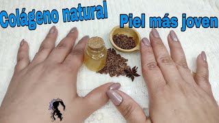 Prepara tu colágeno natural para la piel Rejuvenece manos y cara de forma natural [upl. by Nesyt870]