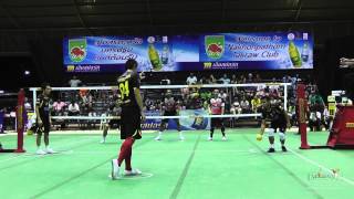 Takraw Thailand League 2014  Nakhon Pathom vs Ratchaburi Round 11 Highlights [upl. by Laven]