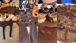 Mukbang  chocolate cake 408 [upl. by Ecirtac]