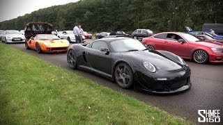 RUF CTR3 versus Ford GT 720 Mirage  ONBOARD RACE [upl. by Niro]