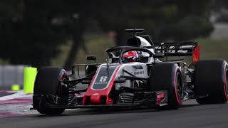 Romain Grosjeans angry reaction after penalty  F1 2018 France [upl. by Kimberley146]