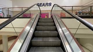 MontgomeryKONE Escalators in Former Sears Wing  Independence Center [upl. by Brechtel]