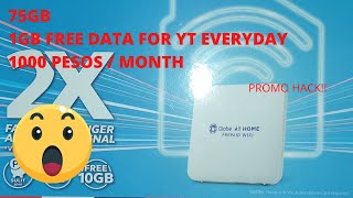 Best Promo for Globe at Home Prepaid WiFi [upl. by Rimma]