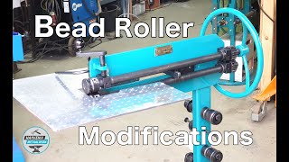 Cheap Bead Roller gets some Quality Modifications [upl. by Hanimay551]