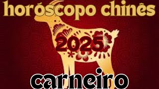 Horóscopo Chinês 2025  Carneiro [upl. by Merrie457]