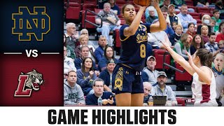 Notre Dame vs Lafayette Game Highlights  202425 ACC Womens Basketball [upl. by Qifahs409]