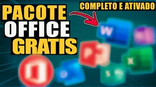 COMO BAIXAR E INSTALAR O MICROSOFT OFFICE GRÁTIS OFICIAL COMPLETO 2024 [upl. by Natale]