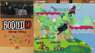 NSE  Maher Marth vs Rich Falco  Singles  Div 1 Winners Quarterfinal  Bodied 10 [upl. by Brian224]