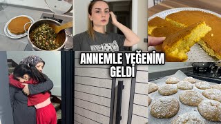 KOKUSU EVİ SARAN KURABİYE YAPTIM😍YEMEKTE KARA LAHANA MISIR EKMEĞİ VAR👍KAHVALTIYA GELDİLER🥰VLOG [upl. by Fogel225]