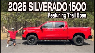 Heres my 2025 Chevy Silverado 1500 this Week featuring the TrailBoss on Everyman Driver [upl. by Winou10]