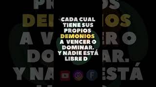 Todos tenemos demonios que vencer o dominar y nadie está libre de ellos respeto estocolmo [upl. by Calhoun]