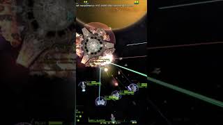 Starsector  small fleet versus starbase [upl. by Eraste42]