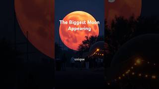 The biggest moon appearing 🌍  Gravity amp the Biggest Moon [upl. by Akilak]