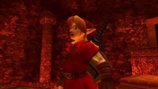 The Legend of Zelda Ocarina of Time 3D 100 Walkthrough Part 12  Fire Temple [upl. by Hinckley]