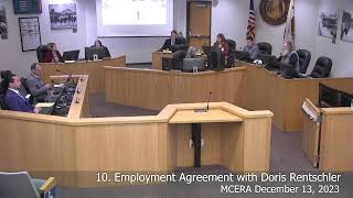 Mendocino County Employees Retirement Association 12132023 [upl. by Harhay]