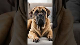 Meet the Giant The Gentle English Mastiff doglovers pets cutedog dogfacts puppy [upl. by Nidnarb]