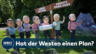 G7KRIEGSGIPFEL Wie sich der Westen gegen Aggressor Putin aufstellen will  WELT News [upl. by Ellersick]