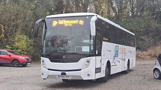 JampB Travel PO68BYF On Northern Rail Replacements To Moorthorpe [upl. by Voltz]