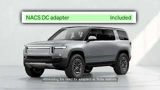 New Rivian EVs Come With A Tesla Charging Adapter [upl. by Addis]