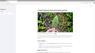 Plant Disease Detection and Diagnosis System [upl. by Ilise944]