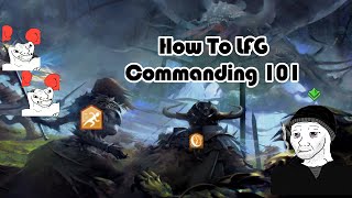 Commanding Basics  Using the LFG Effectively  GW2 2023 [upl. by Ahsiet]