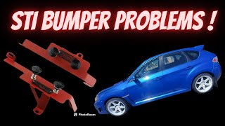 Subaru STI Quick Release Bumper Brackets Easy Install Big Impact Review and StepbyStep Guide [upl. by Eldwen]