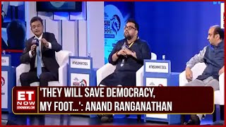 Anand Ranganathan Delivers Strong Critique Of Opposition  Counters BJP Killing Democracy [upl. by Llednik]