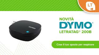 DYMO® LetraTag® 200B Bluetooth® Label Maker Product Overview  Italian [upl. by Letti670]