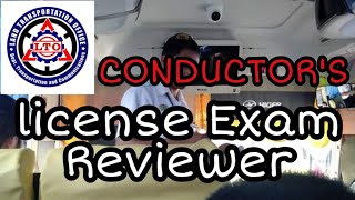 LTO CONDUCTORS LICENSE EXAMINATION 2020 REVIEWER [upl. by Prudy]