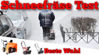 ᐅ Schneefräse Test 2024  Die besten Schneefräsen vorgestellt [upl. by Nova]