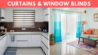 Curtains and Window Blinds Collection at my Home  How I have Styled my Home [upl. by Melitta605]